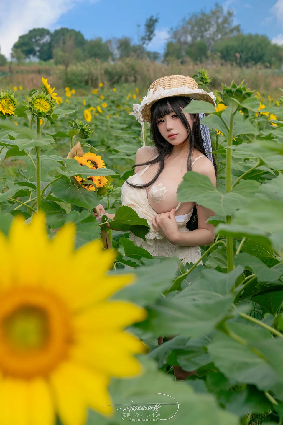 咬一口兔娘 - 24年07月 夏の葵 [74P,1V-1.53GB] tg@simisebaisi 【丝足阁】032.webp